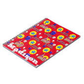 ノートブック、#9 9歳の誕生日おめでとう レッド ノートブック (左側)