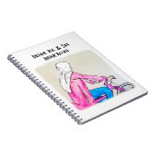 ノートブック – Dream Big and say InshaAllah (右側)