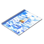 ノートブック – Sailboat on the Waves Water color (左側)