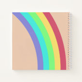 ノートブックDalgona複数の三角形 – 側面 ノートブック (裏面)