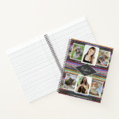 ノートブパーソナライズされたック数々のカラーグラデーションHAMbWG ノートブック (内部)