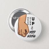 ノートブ与えックを出し保て行くこと 缶バッジ (正面&裏面)