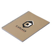 ノートブ書ック&パッド ノートブック (左側)