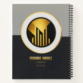 ノートブ書ック&パッド ノートブック (裏面)