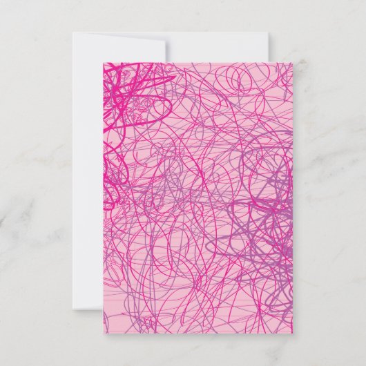 ノートペーパーのメモこうもりバルミツワーパーティーカード 招待状 (裏面)