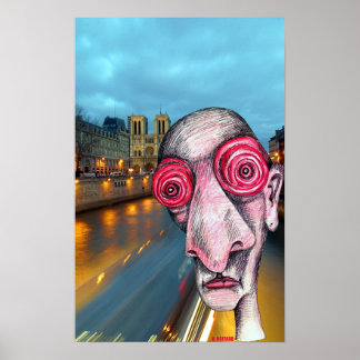 ノートルダムに向かう不眠症 ポスター