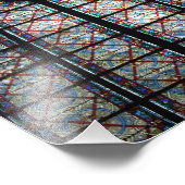 ノートルダムのステンドグラス大聖堂 フォトプリント            (角)