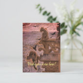 ノートルダムの背中の頬を見るチーキーなカードビュー ポストカード (スタンド正面)