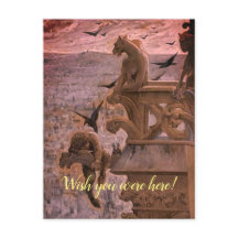 ノートルダムの背中の頬を見るチーキーなカードビュー 