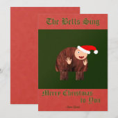 ノートルダムの鐘のホリデーウィッシュ シーズンカード (正面/裏面)