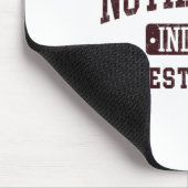 ノートルダムインディアナ州ヴィンテージ体育Spo マウスパッド (コーナー)