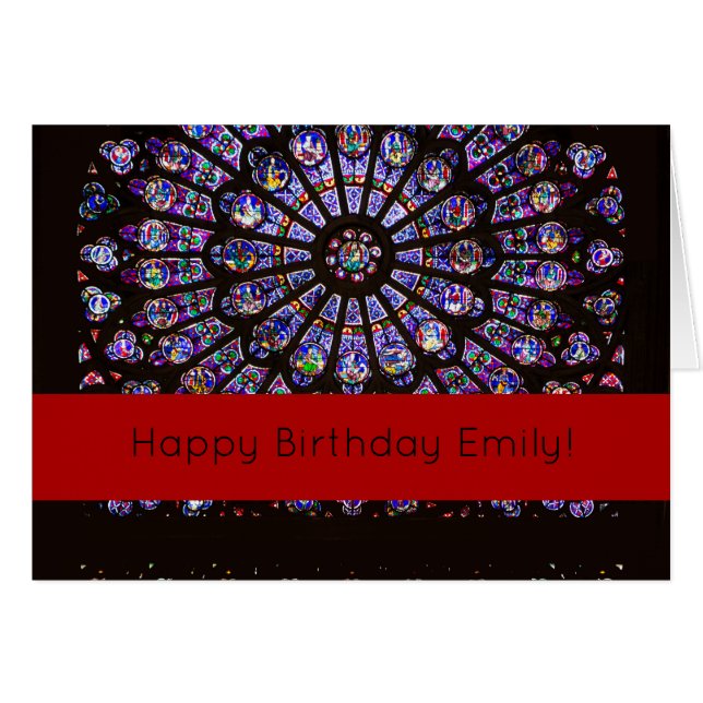 ノートルダムカテドラルパリバラ窓 (正面横)