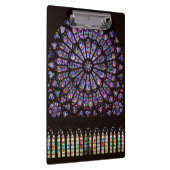 ノートルダムカテドラルパリバラ窓 クリップボード (右)