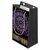 ノートルダムカテドラルパリバラ窓 スモールペーパーバッグ (正面アングル)