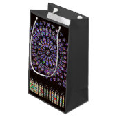 ノートルダムカテドラルパリバラ窓 スモールペーパーバッグ (裏面アングル)