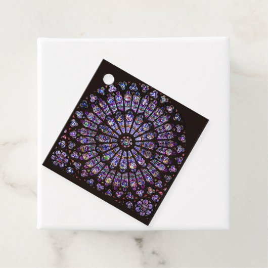 ノートルダムカテドラルパリバラ窓 フェイバータグ (インサイチュ)