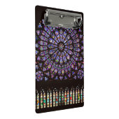 ノートルダムカテドラルパリバラ窓 ミニクリップボード (アングル)