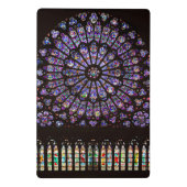 ノートルダムカテドラルパリバラ窓 ミニクリップボード (裏面)