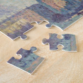 ノートルダムカテドラルパリフランスクラシック絵画ホテル ジグソーパズル (側面)