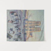 ノートルダムカテドラルパリフランスクラシック絵画ホテル タペストリー (正面(横))