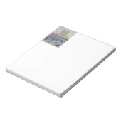 ノートルダムカテドラルパリフランスクラシック絵画ホテル ノートパッド (回転)