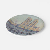 ノートルダムカテドラルパリフランスクラシック絵画ホテル ペーパープレート (アングル)