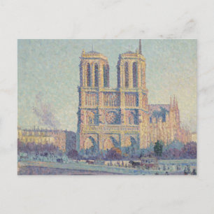 ノートルダムカテドラルパリフランスクラシック絵画ホテル ポストカード
