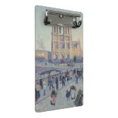 ノートルダムカテドラルパリフランスクラシック絵画ホテル ミニクリップボード (アングル)