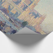 ノートルダムカテドラルパリフランスクラシック絵画ホテル ラッピングペーパー (角)