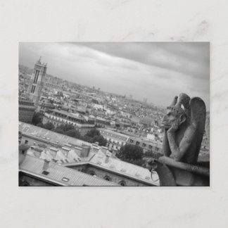 ノートルダムガルゴイル葉書 ポストカード