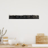 ノートルダムサッカースクワッド1914 -ヴィンテージ ポスター (キッチン)