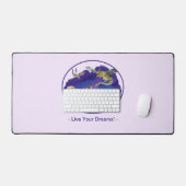 ノートルダムデスクマット – 夢 デスクマット (キーボード&マウス)