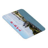 ノートルダムデパリとセーヌ川 – フランス マグネット (右側)