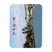 ノートルダムデパリとセーヌ川 – フランス マグネット (縦)