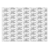 ノートルダムデパリ テーブルクロス (正面(横))