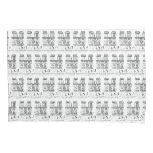 ノートルダムデパリ 枕カバー (正面)