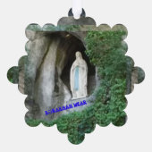 ノートルダムドゥルルド オーナメントカード (裏面)