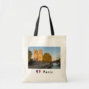ノートルダムドパリアットゴールデンアワー – パリ,フランス トートバッグ