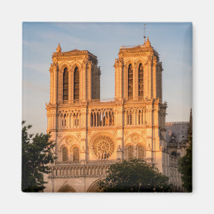 ノートルダムドパリアットゴールデンアワー – パリ,フランス マグネット