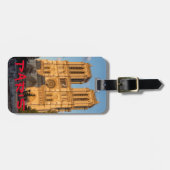 ノートルダムドパリアットゴールデンアワー – パリ,フランス ラゲッジタグ (正面横)