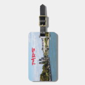 ノートルダムドパリビューからポンダルスタリッツ ラゲッジタグ (正面縦)