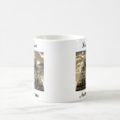 ノートルダムパリフランス大聖堂ロングライブ コーヒーマグカップ (中央)