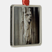 ノートルダム大聖堂として知られているヴァージンおよび子供 メタルオーナメント (右)