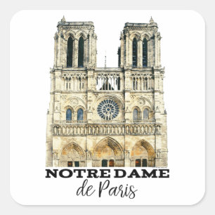 ノートルダム大聖堂の記念品のフランスのカテドラル スクエアシール