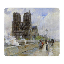 ノートルダム大聖堂（パリ，フランス） (ヴィンテージアート) カッティングボード