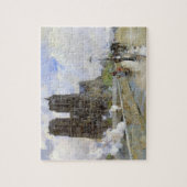 ノートルダム大聖堂（パリ，フランス） (ヴィンテージアート) ジグソーパズル (縦)