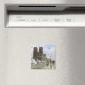 ノートルダム大聖堂（パリ，フランス） (ヴィンテージアート) マグネット (インサイチュ (食洗機))