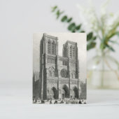 ノートルダム大聖堂，パリ ポストカード (スタンド正面)