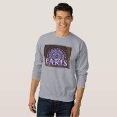 ノートルダム大聖堂 |フランス,パリ スウェットシャツ (正面フル)