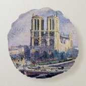 ノートルダム大聖堂 ラウンドクッション (裏面)